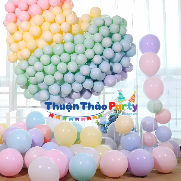 Bong bóng tròn 10 inch trang trí tiệc, sinh nhật