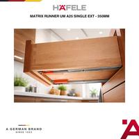 Gambar Hafele Rel Laci Tandem  Mx Runner UM A25 35 cm Slow Motion Soft Close Singel Extension 1 Pasang dari HAFELE Kota Bekasi 4 Tokopedia