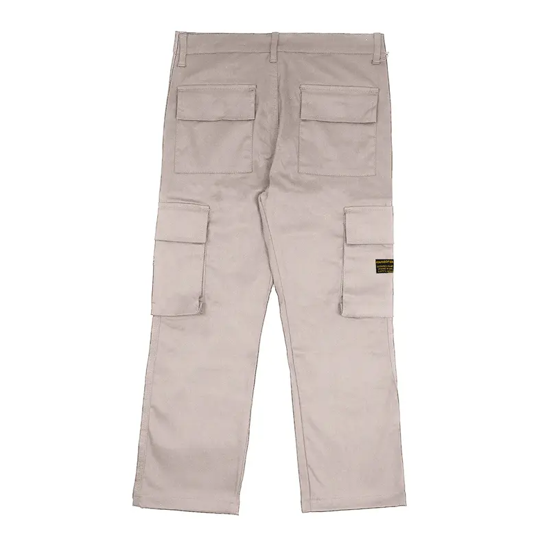 House of Smith Cargo Long Pants New Carmith Cream - Celana Cargo Panjang Pria 4