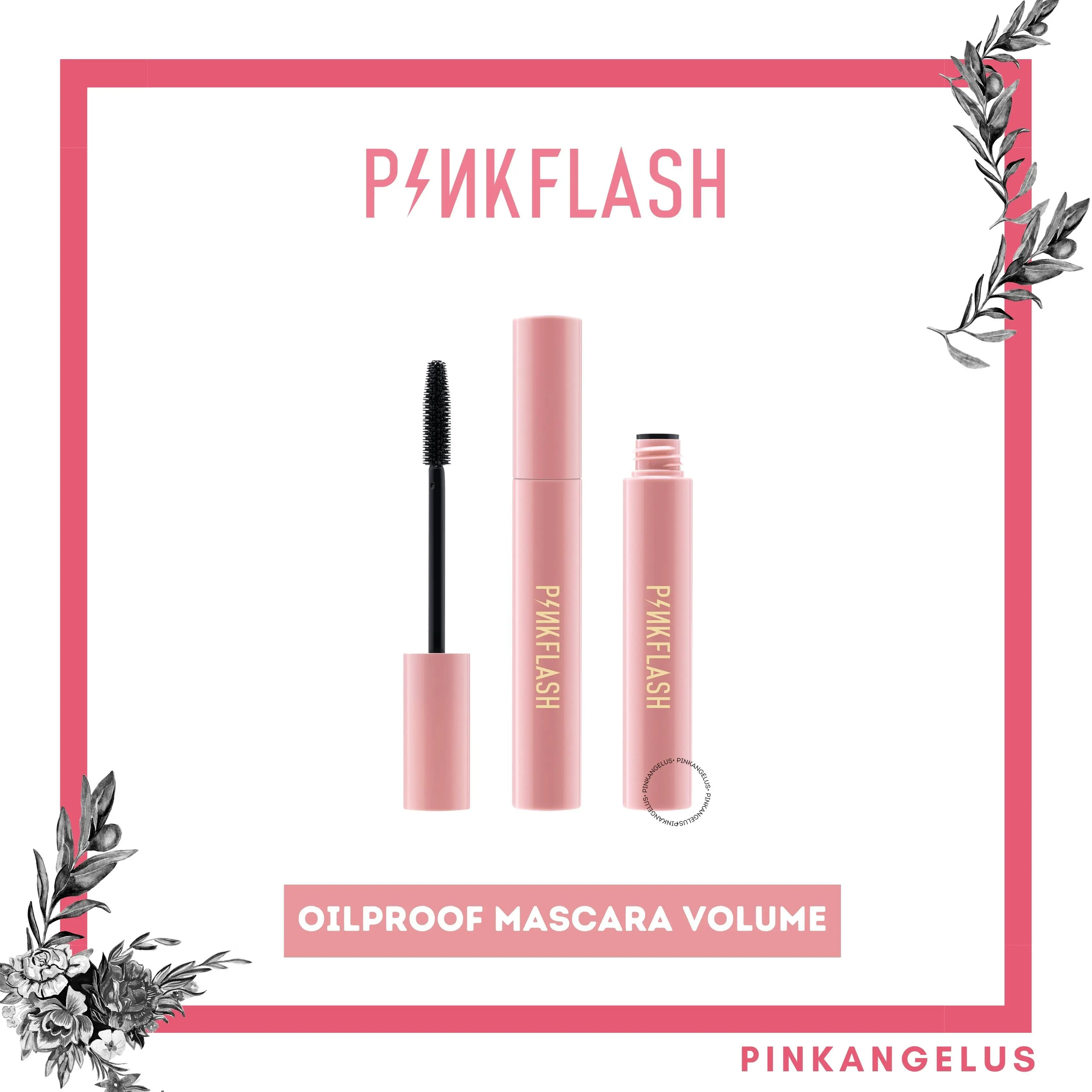 Pinkflash Oilproof Curl Mascara Black Maskara