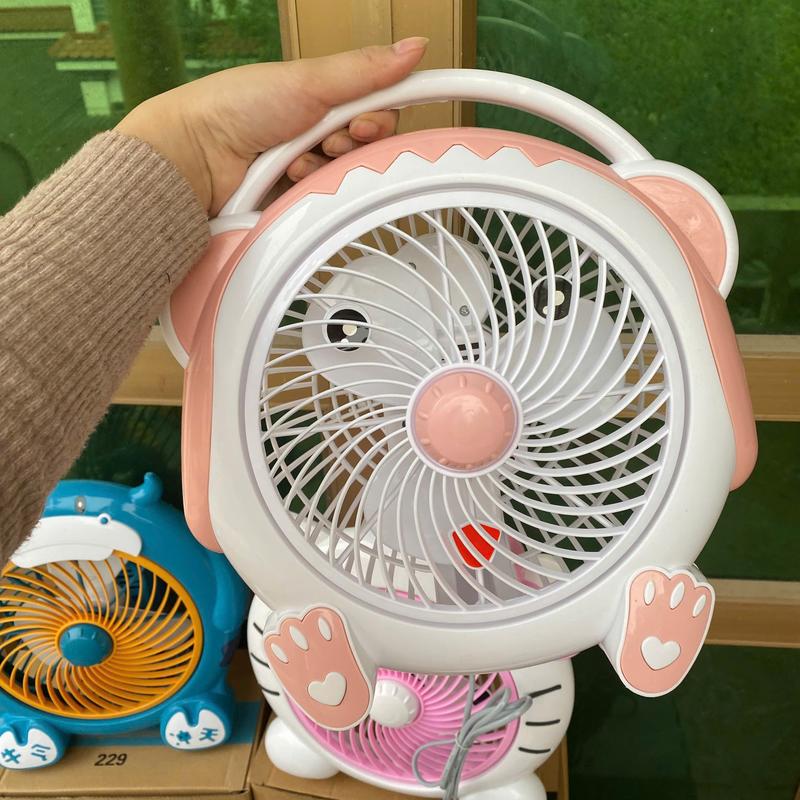 Quạt cắm điện Hình Thú cute ngộ nghĩnh (GIAO NGẪU NHIÊN) 2
