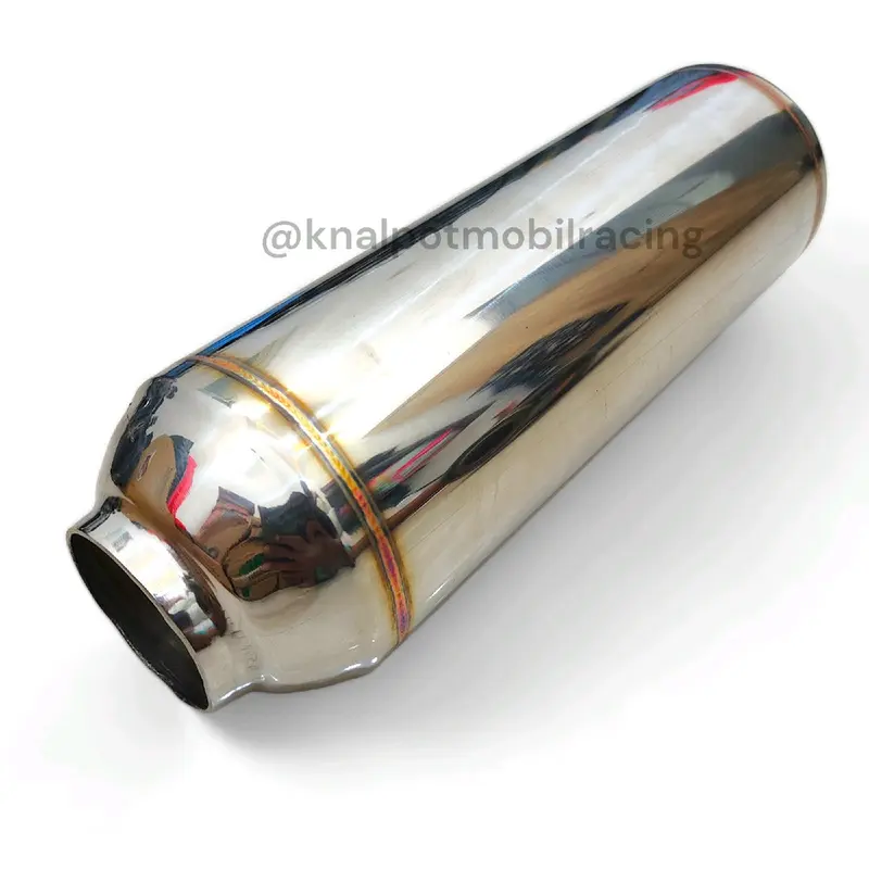 Resonator Mobil Manual Model Kapsul Saringan Scoot Suara Kering Knalpot Motorcycle 4