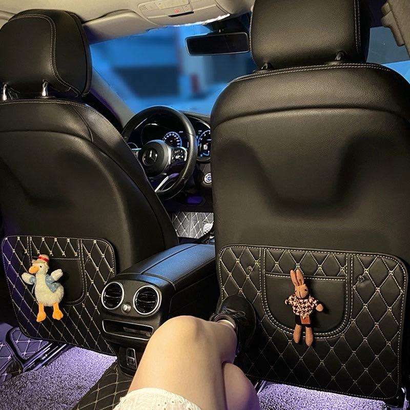 Alas Pelindung Kaki Jok Mobil Car Back Seat Protection Kick Mat 3