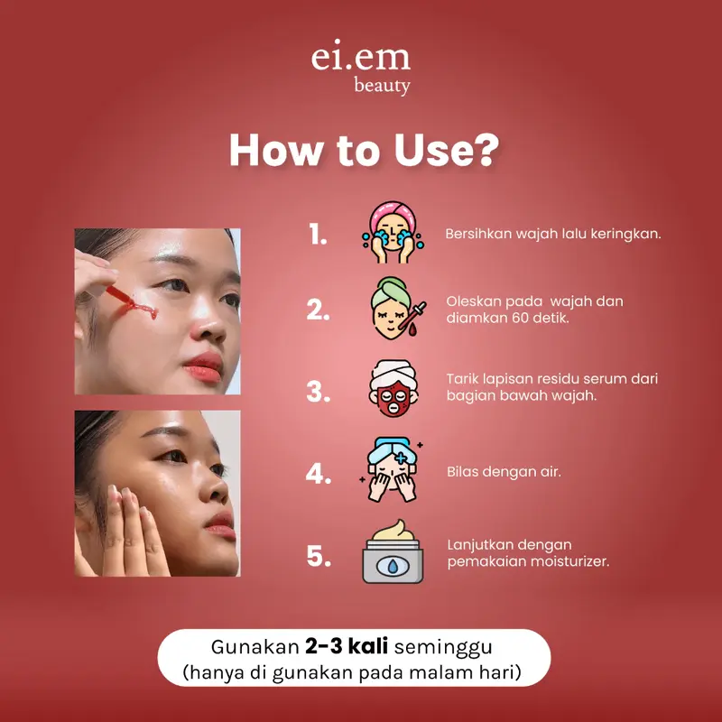 EIEM Beauty Full Acid Exfoliating Solution Serum 20ml 2