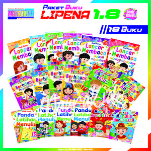 BUKU ANAK CALISTUNG LENGKAP (18 BUKU) MEMBACA, MENULIS, BERHITUNG Books