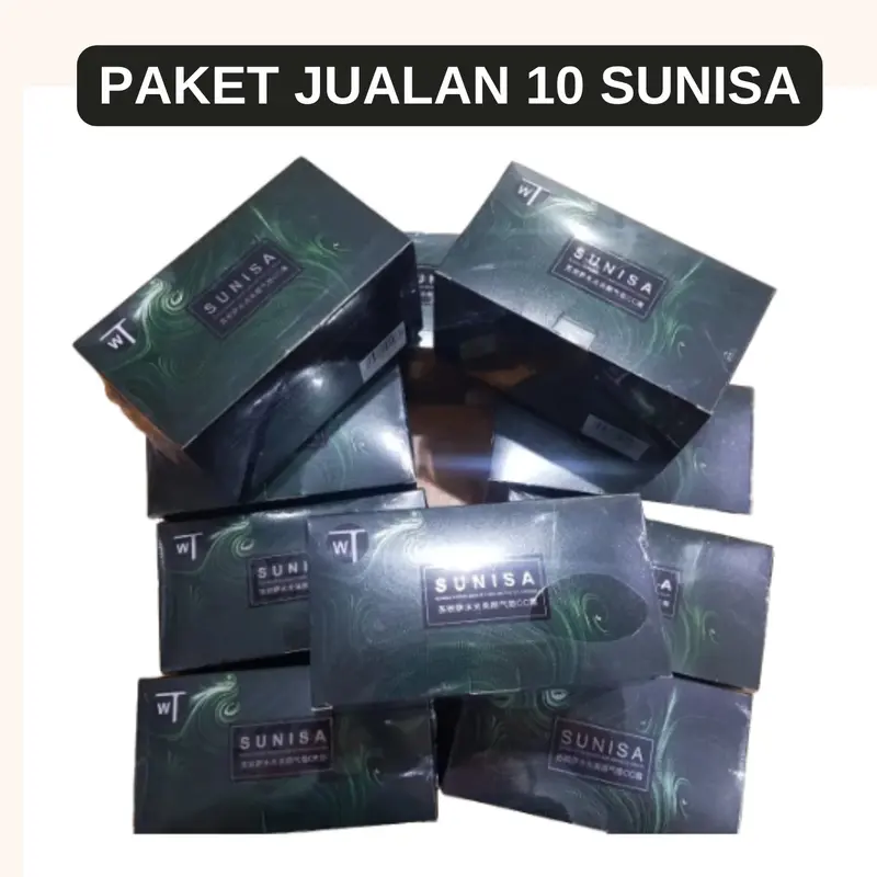 PAKET JUALAN 10 SUNISA HARGA GROSIR/ BB CREAM CC CREAM WATERPROOF TAHAN AIR Hitam Wajah Foundation 3