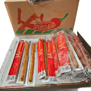 Dendeng Tang Tang Stick Pedas isi 30 pcs Snack Renyah & Lezat untuk Camilan Harian