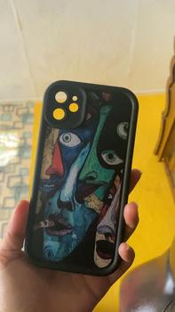Product Review of Casing Hp Untuk Iphone 11 11 Pro Max 13 6 6S 7 7 Plus8 Plus 8 SE 2020 2022 X XS XR Silikon TPU Pelindung Kamera Topeng Setan Artistik Soft Case Ponsel Penutup from c**a 0