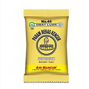 Param Beras Kencur Air Mancur isi 10 sachet (Untuk Pemakaian Luar)