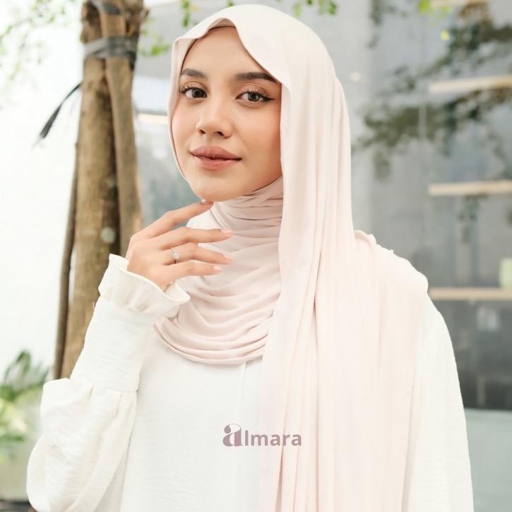 Almara - Pashmina Kaos Rayon Spandex Premium (Cool Tech) 1