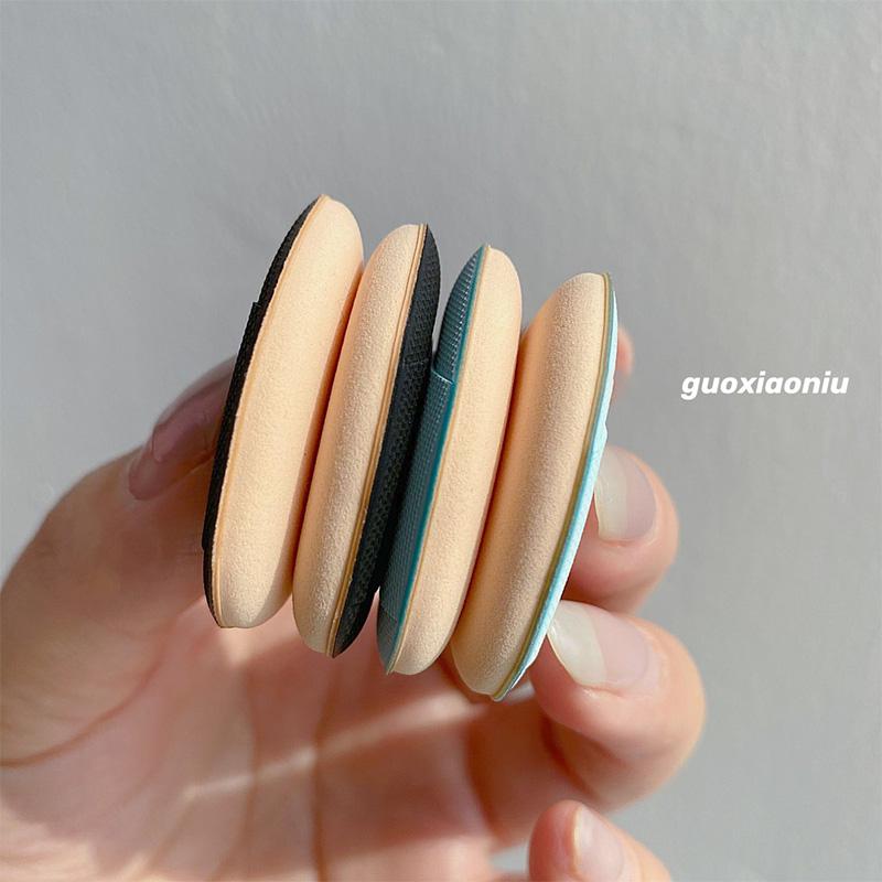Bông Đánh Phấn Ngón Tay Mini, GUOXIAONIU, Bông Đánh Phấn Nhỏ Sử Dụng Kép Ướt Và Khô, Có Hộp, Để Che Khuyết Điểm Đầu Ngón Tay 3