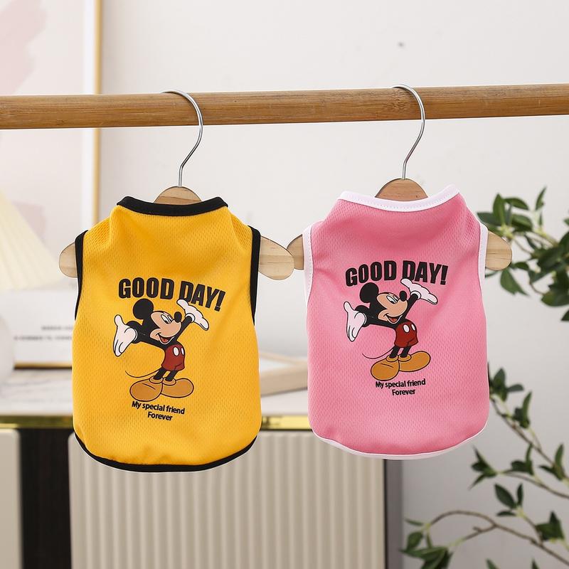 Product Introduction of Quần áo chó, động vật hoạt hình, chó con, thú cưng dễ thương, áo nỉ thoáng khí, áo sơ mi mèo, áo vest, XS2XL 14