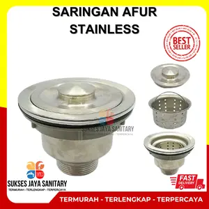 SARINGAN AFUR / SARINGAN SINK STAINLESS / SINK CUCI PIRING / SARINGAN