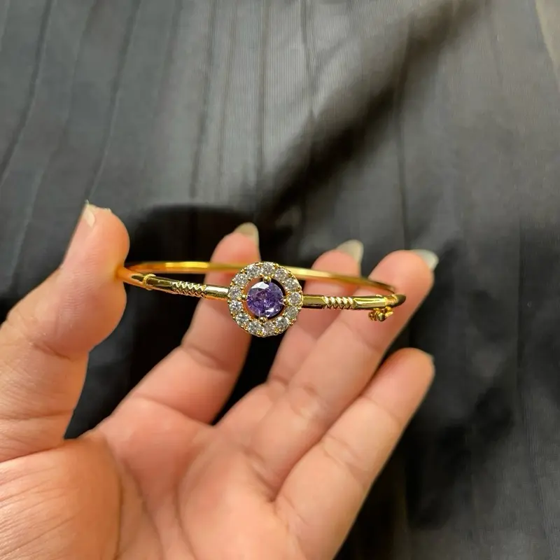 GELANG BENGLE MATA UNGU MATA BUKAT BTARI PERHIASAN FASHION 1