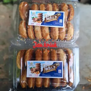 Dapat 2 mika Roti Kacang Tidar asli Kediri isi 14 biji cookies kacang