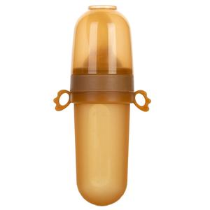 Multi-function Baby Rice Paste Bottle Bite Bite Music Dual Fruit And Vegetable Bite Bag Rice Paste Spoon Complementary Feeding