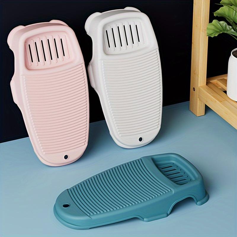 Washboard with Soap Box - Effective Laundry Cleaning Tool for Home, Scrubbing Socks and Underwear,  Supplies - Durable, Space-Saving, Easy to Clean, and Convenient Household Cleaning Essential 6