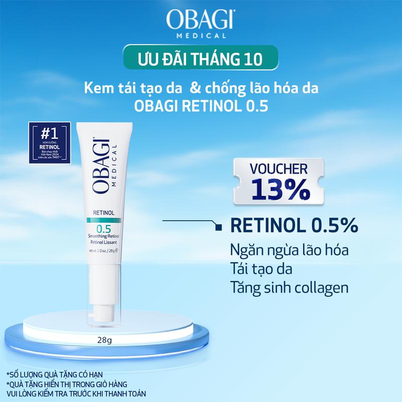 Kem Dưỡng Da OBAGI 360 Retinol 0.5 28g Women Skincare