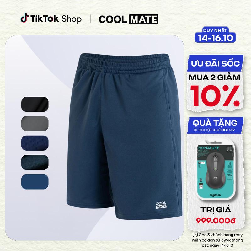 Quần short nam thể thao ProMax-S1 mềm mại thoáng khí - Coolmate