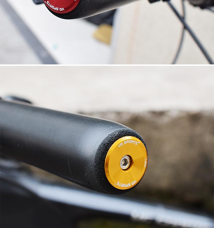 Product Introduction of Aluminium Alloy Ultra Light Mountain MTB Bike Bar Grips Plugs For 15-24mm Handlebar 1pair Bicycle Grip Handlebar End Cap Plug 7