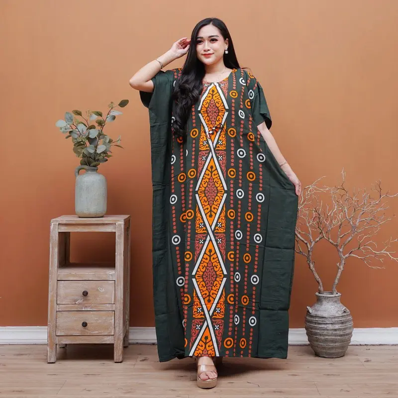 Daster Lowo Jumbo Ld 150 Motif Wajik Warna Rayon Kekinian Bali Tali Serut Dada Katun Tebal Nyaman Dress Panjang Bumil 3