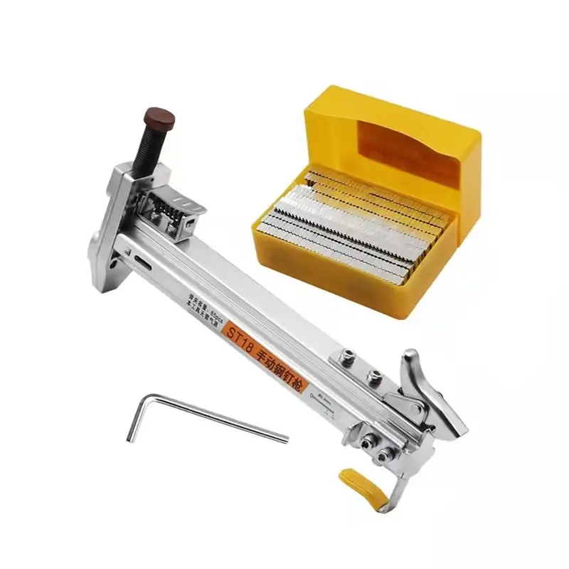 Alat memaku slot S18, separa automatik, lantunan automatik