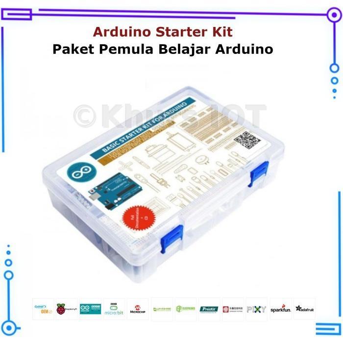 Arduino Starter Kit - Paket Belajar Coding Pemula - Shop | Tokopedia