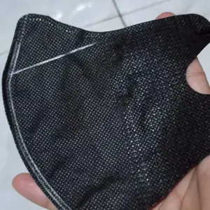 Masker Duckbill 1 Box 50pcs Hitam Putih Lengkap