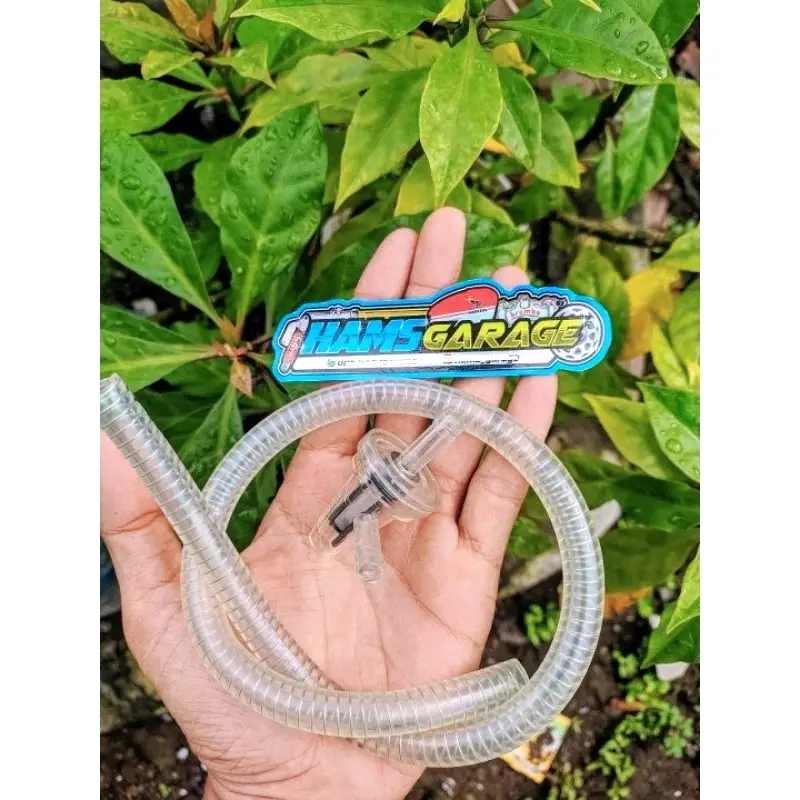 SELANG TRANSPARAN TOYO SPRING JAPAN ORIGINAL TOYOX FILTER BENSIN UNIVERSAL NINJA RX KLX GL CB TIGER VESPA OLI SAMPING SARINGAN WARNA L TAIYOO SLANG RACING MOTOR VARIASI THAILOOK BENING SLANG SPIRAL TOYOSPRING IMPORT 1 METER KLEM ORI TERLARIS BAROS BASHI