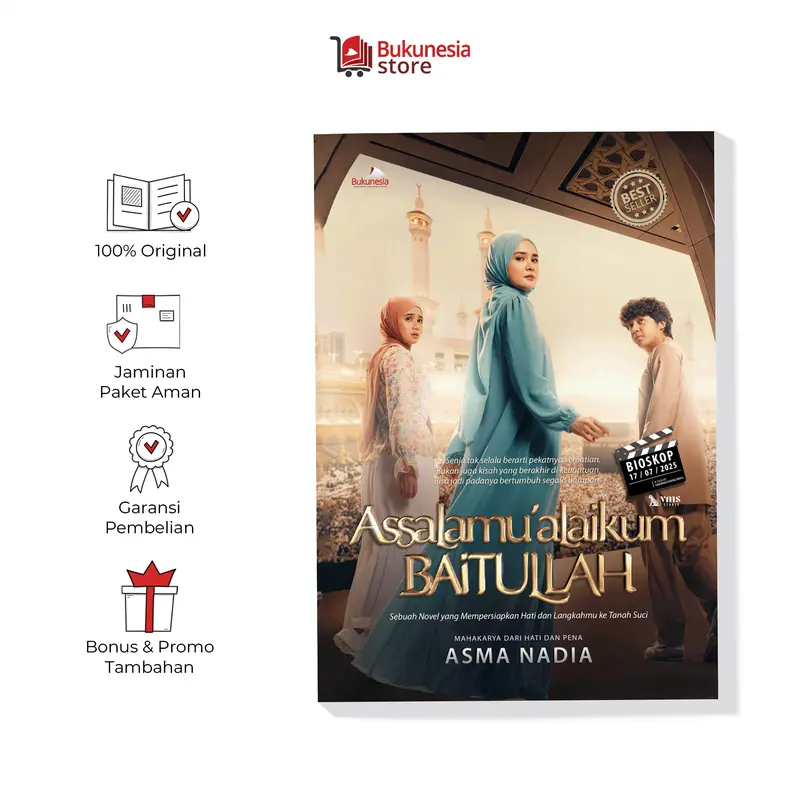 Bukunesia - Assalamu'alaikum Baitullah karya Asma Nadia - Buku Novel Religi Remaja