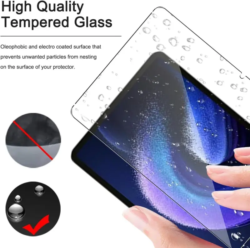 Screen Protector Tempered Glass untuk Xiaomi Poco Pad 12.1 INCH full layar 1