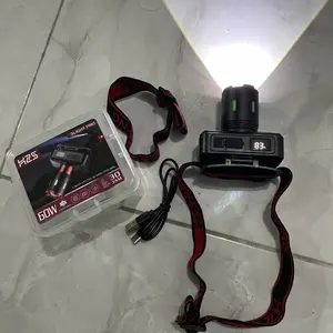 H2S Senter Kepala 3 Cahaya LED Laser 60w 3Light Pro