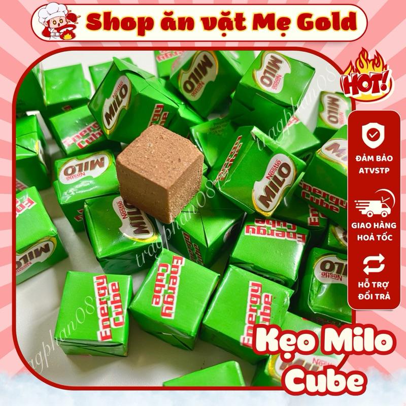 TOP Combo kẹo Milo Cube cacao Nestle Thái Lan, kẹo Milo Energy Cube