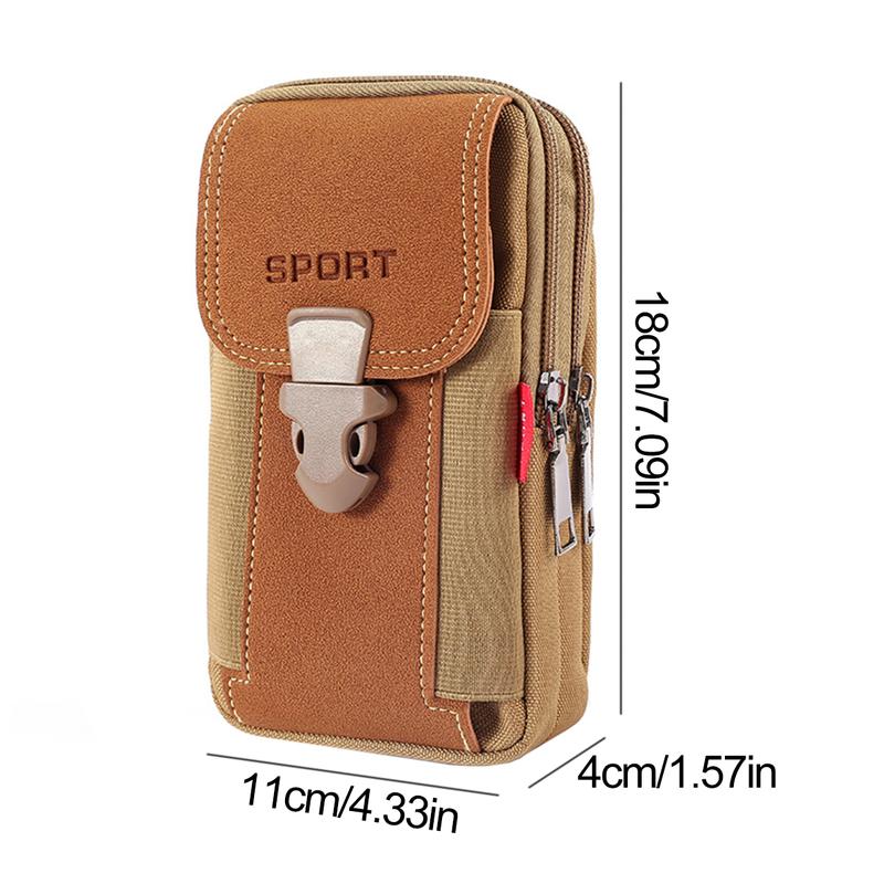 Product Introduction of Multi functional waist belt phone case, men's, large smartphone bag, waist bag, phone case tool holder, men's waist bag, phone waist bag and phone case 18