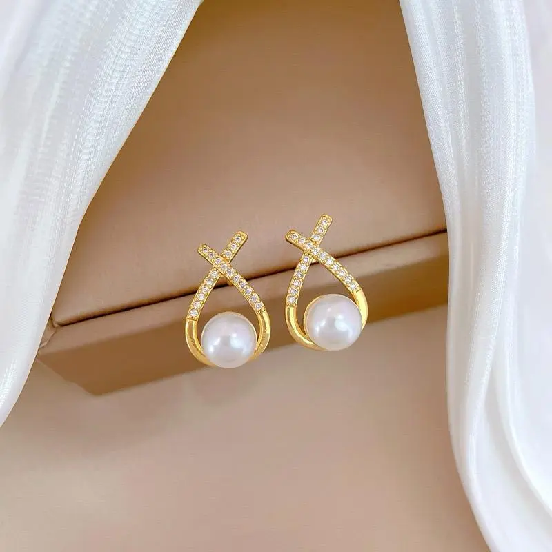CCN Jewelry kalung Anting Sepaket Titanium Wanita Anti Karat Lapis Emas Berlian Perhiasan Anti Karat Anti Luntur Cantik Aneka Variasi C141 C142 2