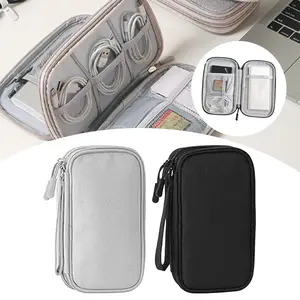 Tas penyimpanan kabel data, tas penyimpanan kabel data portabel, tas penyimpanan headset USB, satu lapis/multi-lapis