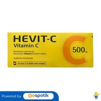 Gambar HEVIT-C 500 MG BOX 100 TABLET dari Apotek Firna Medika Farma by GoApotik Kota Bekasi 1 Tokopedia