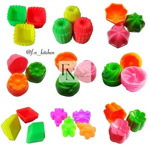36pcs Aneka Cetakan Agar Jelly Coklat Puding Bahan Plastik Berbagai Motif Aman Dikukus untuk Kue dan Dessert
