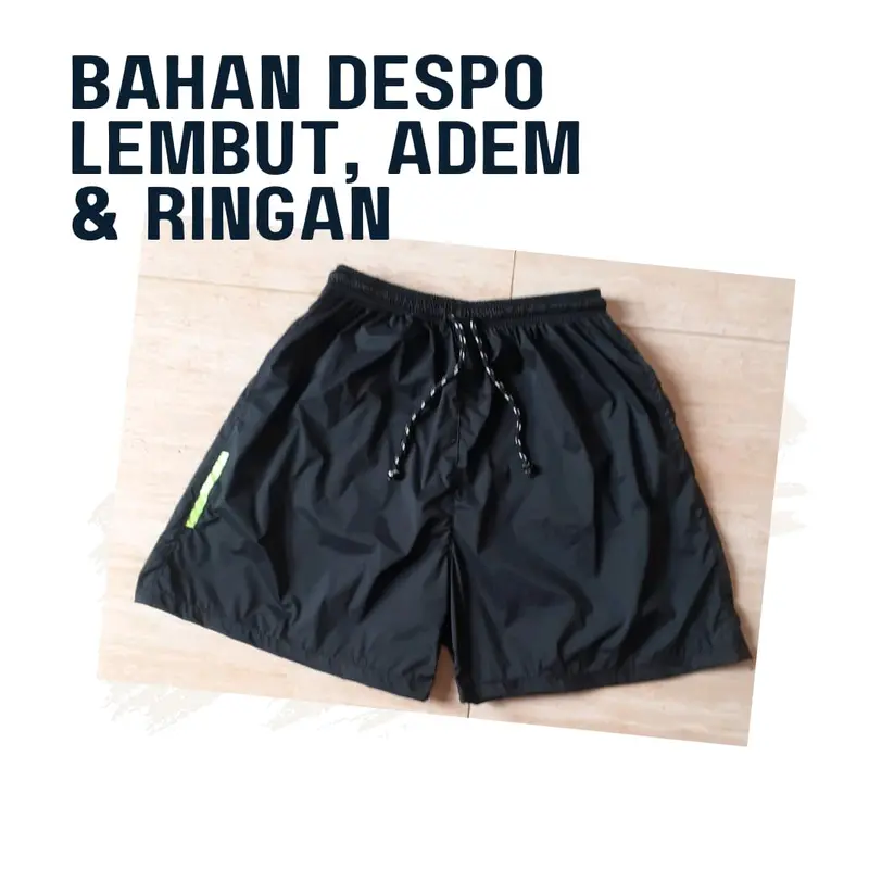 CELANA JUMBO PENDEK OLAHRAGA PARASUT DESPO UNISEX BANDUNG Sport 2