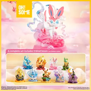 OHSOME - Funism Pokemon Adventure Eevee Series Blind Box (1/9) - Koleksi Figure Mystery Gacha Set Pokemon Eevee Series - PRODUK RANDOM!
