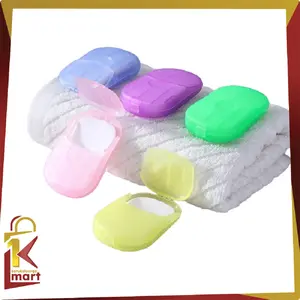 [COD] SM C453 Sabun Cuci Tangan Kertas Sabun Kertas Praktis Bepergian Paper Soap Mini