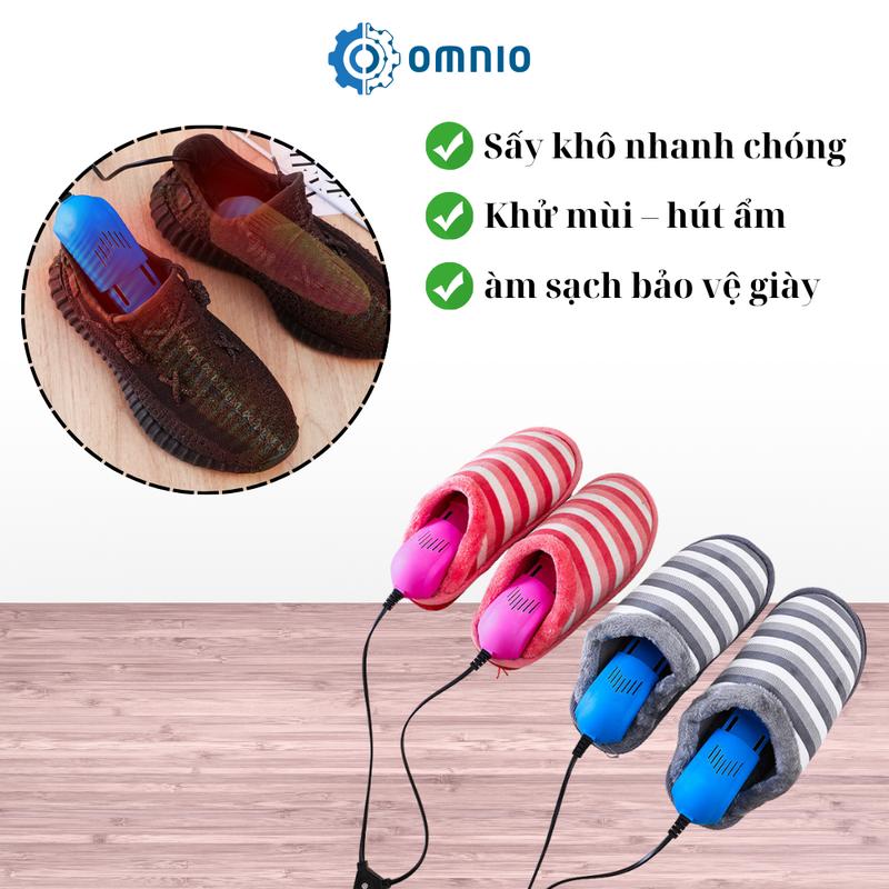 Máy Sấy Giày Dép Đa Năng – Khử Mùi, Hút Ẩm, Làm Sạch Hiệu Quả