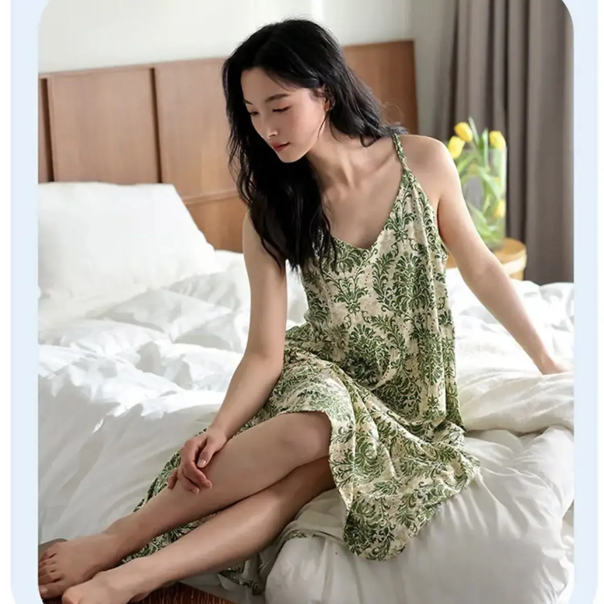 MIIOW CLASSIC Dress with Chest Pad for Summer