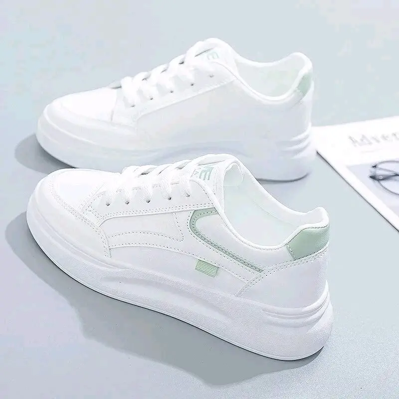DK Sepatu Wanita Shoes Casual Sport Korean Style Olahraga Senam Snac Sneakers Cewek 4