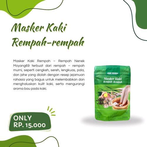 Masker Kaki Rempah-Rempah 0