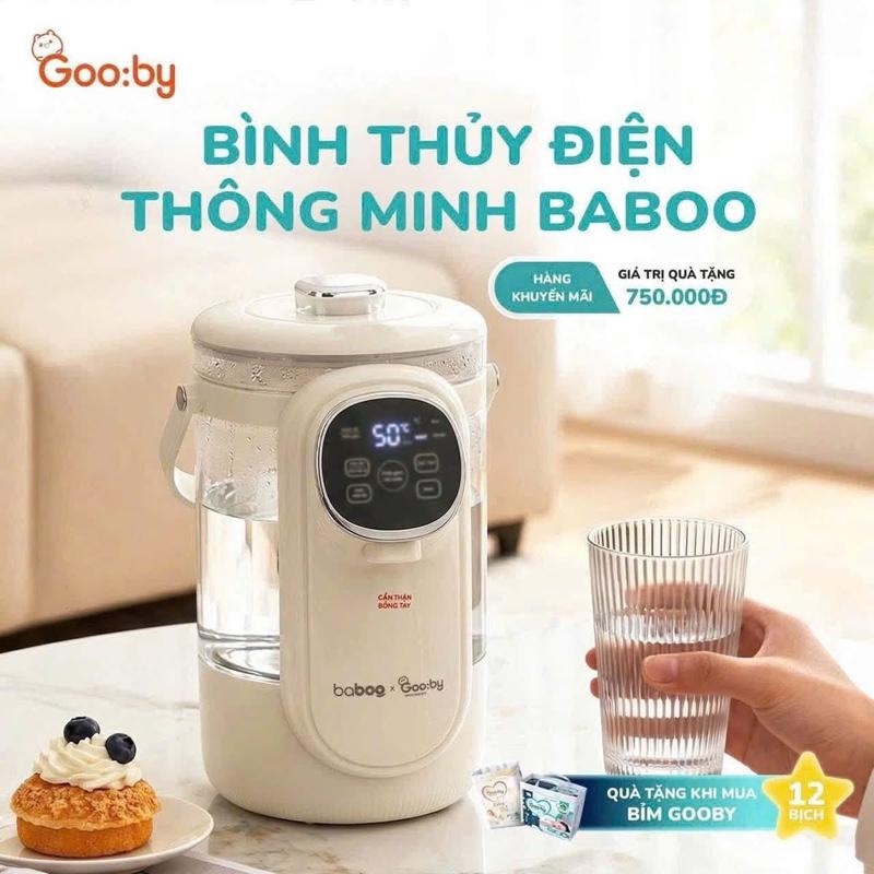 BÌNH THỦY ĐIỆN THÔNG MINH BABOO -3,5 L AN TOÀN – TIỆN LỢI – CHĂM SÓC CẢ GIA ĐÌNH