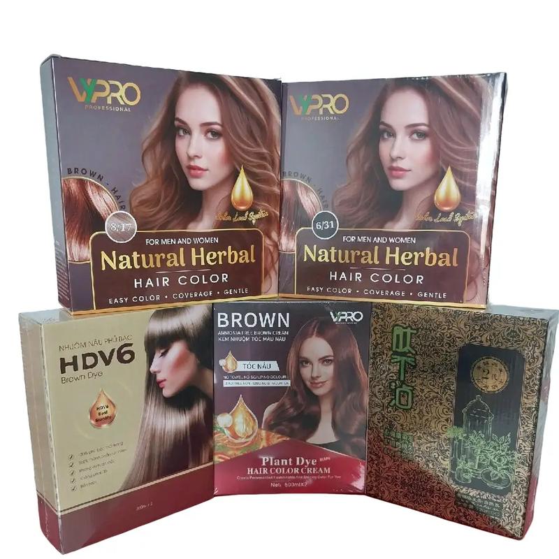 COMBO 2 HỘP NHUỘM PHỦ BẠC THẢO DƯỢC CÂN BẰNG MÀU TÓC .HƯƠNG THƠM