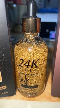Product Review of [Holika Holika] NEW 24K Gold Ampoule ( Serum Wajah Emas) Kerutan Mencerahkan Vitamin Mengencangkan from J**5 2