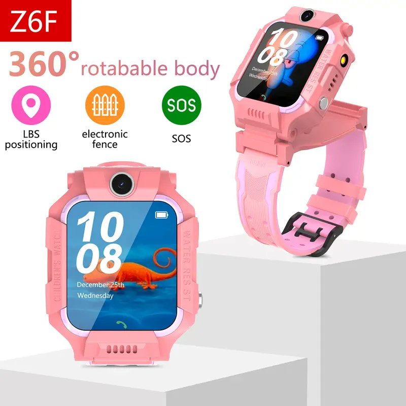 【Hancdon】 Smart Watch Air Jam tangan anak telepon - anak Gps Digital Smartwatch anak Waterproof Kids Smart Watch/Bonus Cashback/4G/jam tangan smartwatch Layar Monitor Ponsel Kalkulator jam  tangan Fashion 2