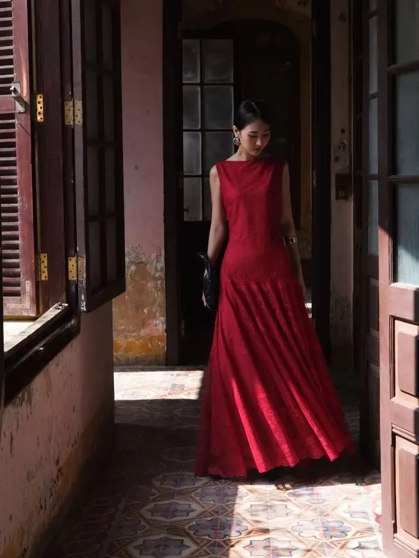 DEMIQ - SOLANA DRESS - VÁY REN, ĐẦM, VÁY DÀI 6
